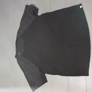 American Eagle AE Men's Black/Gray Active Flex Short Sleeve Tshirt X-large XL